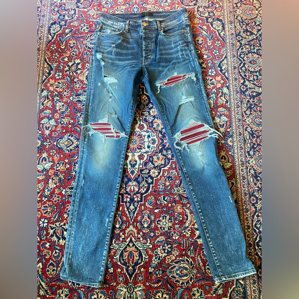 Amiri MX1 with red! Rare! 100% Authentic 34
